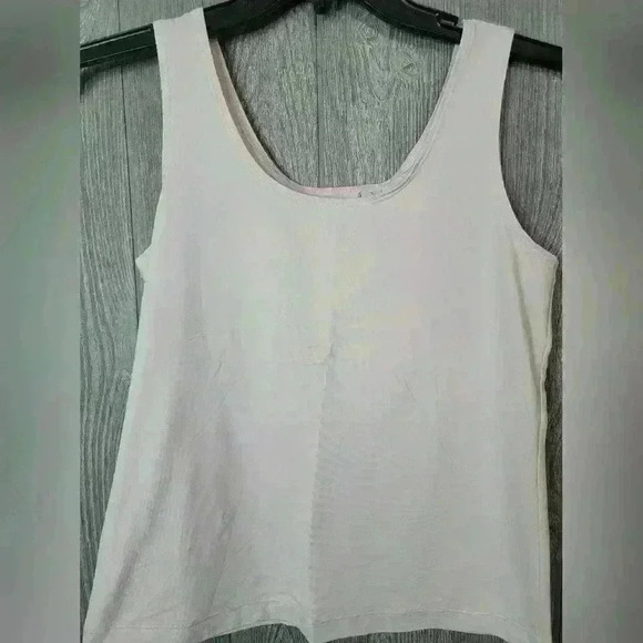 Chicos buttery soft pale pink tank top size 1 - Picture 1 of 5